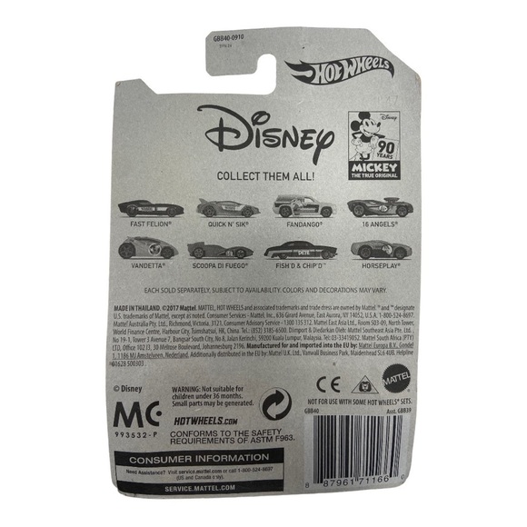 Mattel Hot Wheels 2019 Minnie Mouse Quick N’ Sik
90th Anniversary Edition NEW - Picture 3 of 6